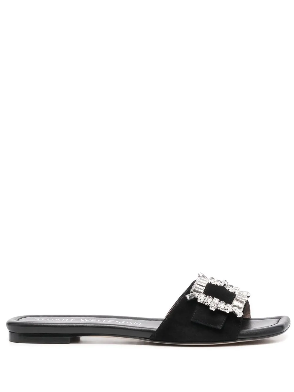 

Stuart Weitzman sandalias con tiras cruzadas - Negro