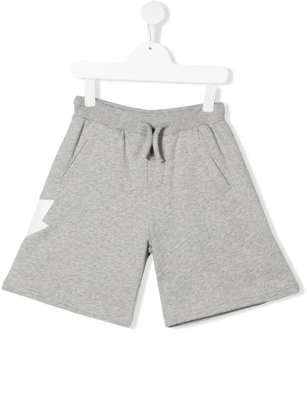 

Dsquared2 Kids rear logo-print detail shorts - Grey