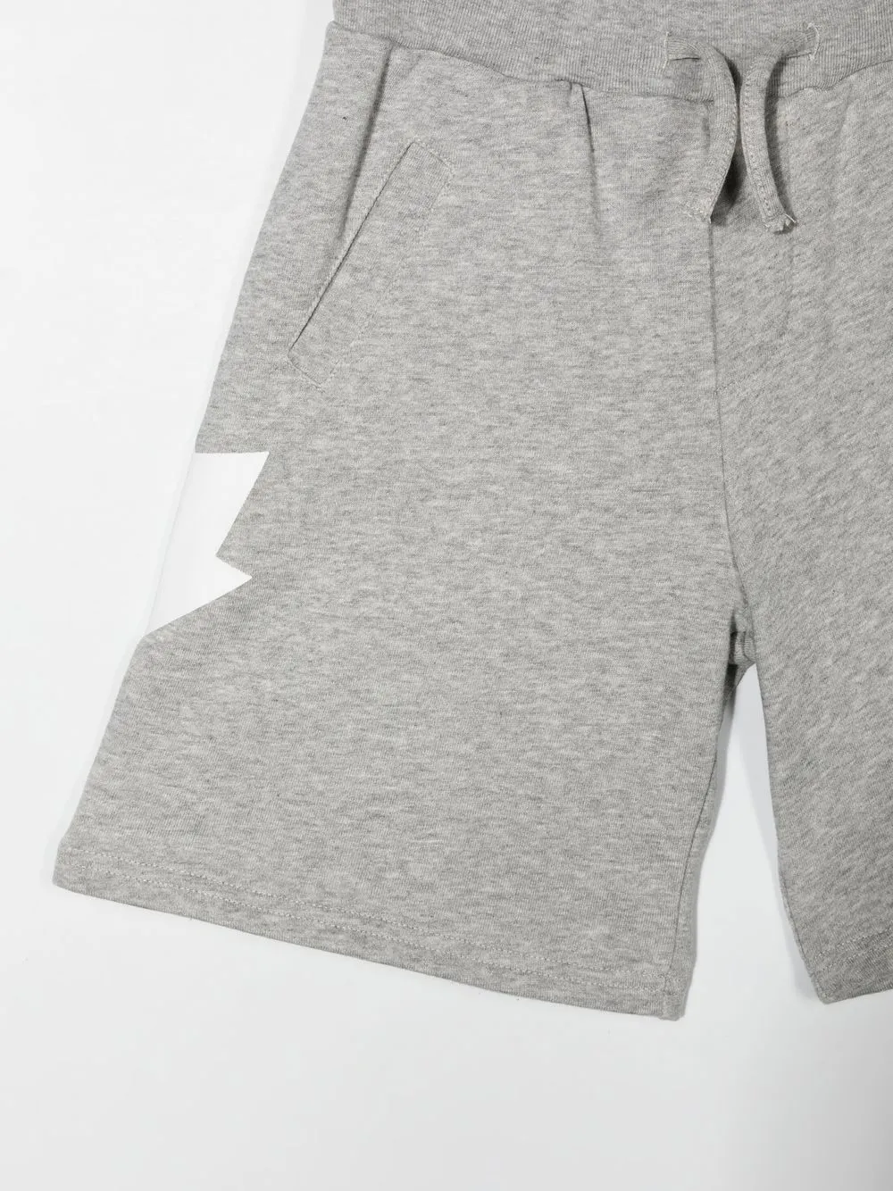 Dsquared2 Rear Logo-print Detail Shorts In Grey