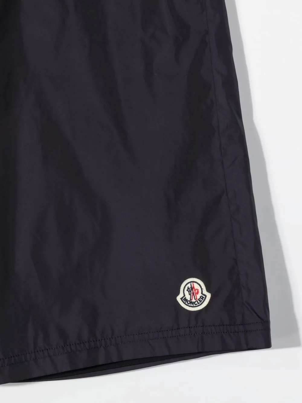 MONCLER LOGO-PATCH TECH SHORTS