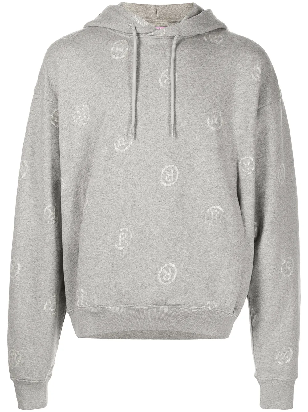 

Martine Rose hoodie con logo estampado - Gris