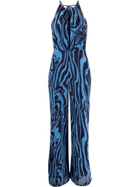 ROTATE BIRGER CHRISTENSEN abstract-print jumpsuit Women