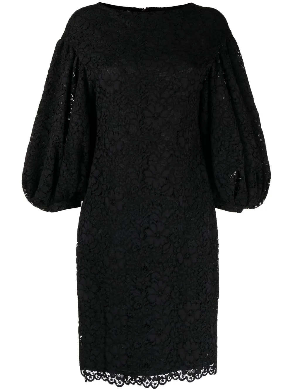 

Undercover vestido camisero con bordado - Negro