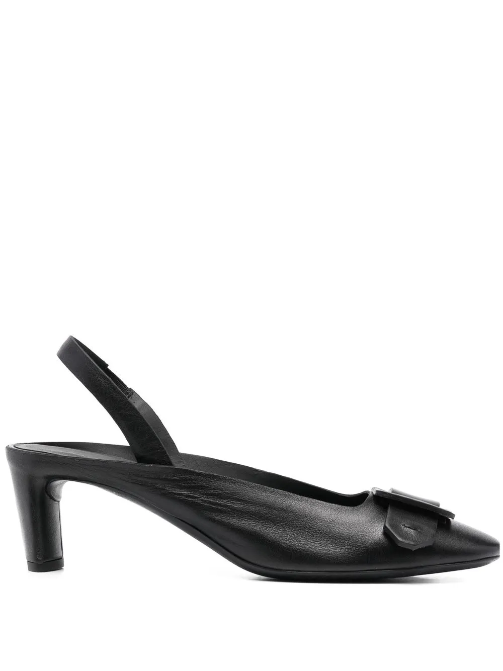 

Del Carlo buckle-detail slingback pumps - Black