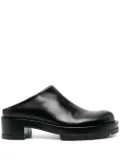 SAPIO slip-on 75mm heel loafers - Black