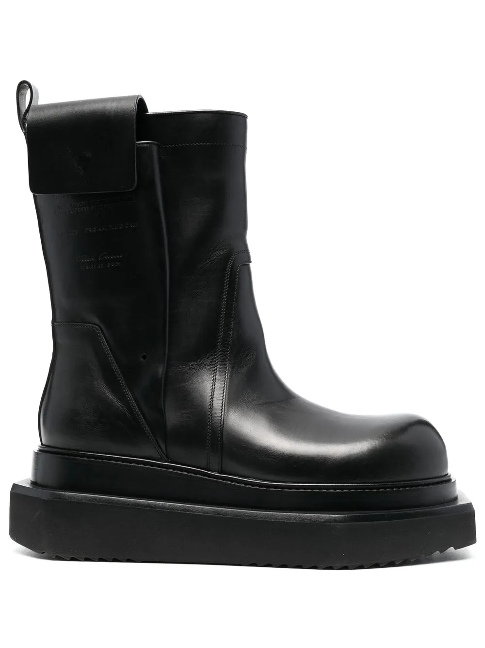 

Rick Owens botas Fogpocket - Negro