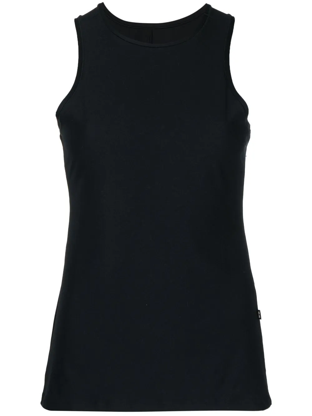 

On Running racer-back detail tank top - Black