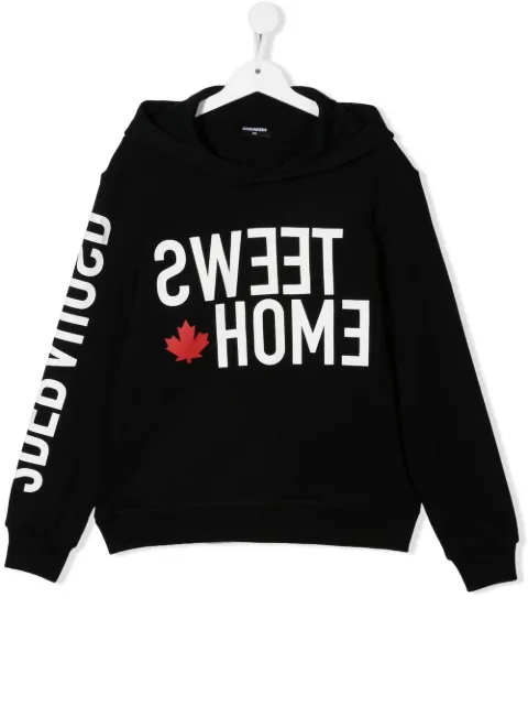 Dsquared2 Kids هودي بطبعة شعار الماركة
