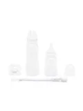 Emporio Armani Kids logo-print bottle & dummy set - Grey