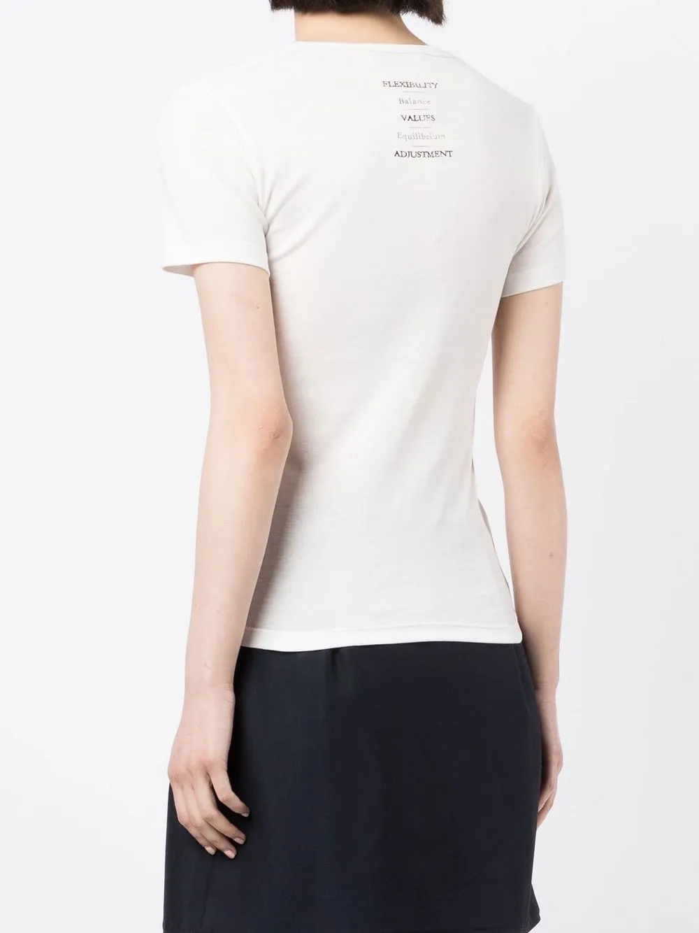 marine serre courage 塔罗牌印花贴身t恤 图 4