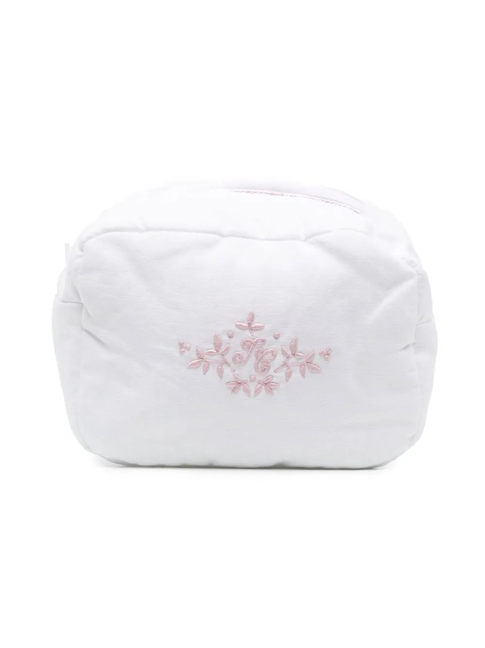 

Tartine Et Chocolat embroidered zip pouch - White