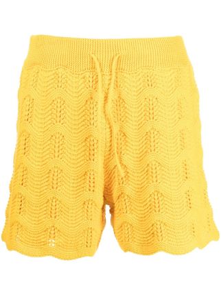 Crochet Knit Shorts  Casablanca Paris – Casablanca Paris