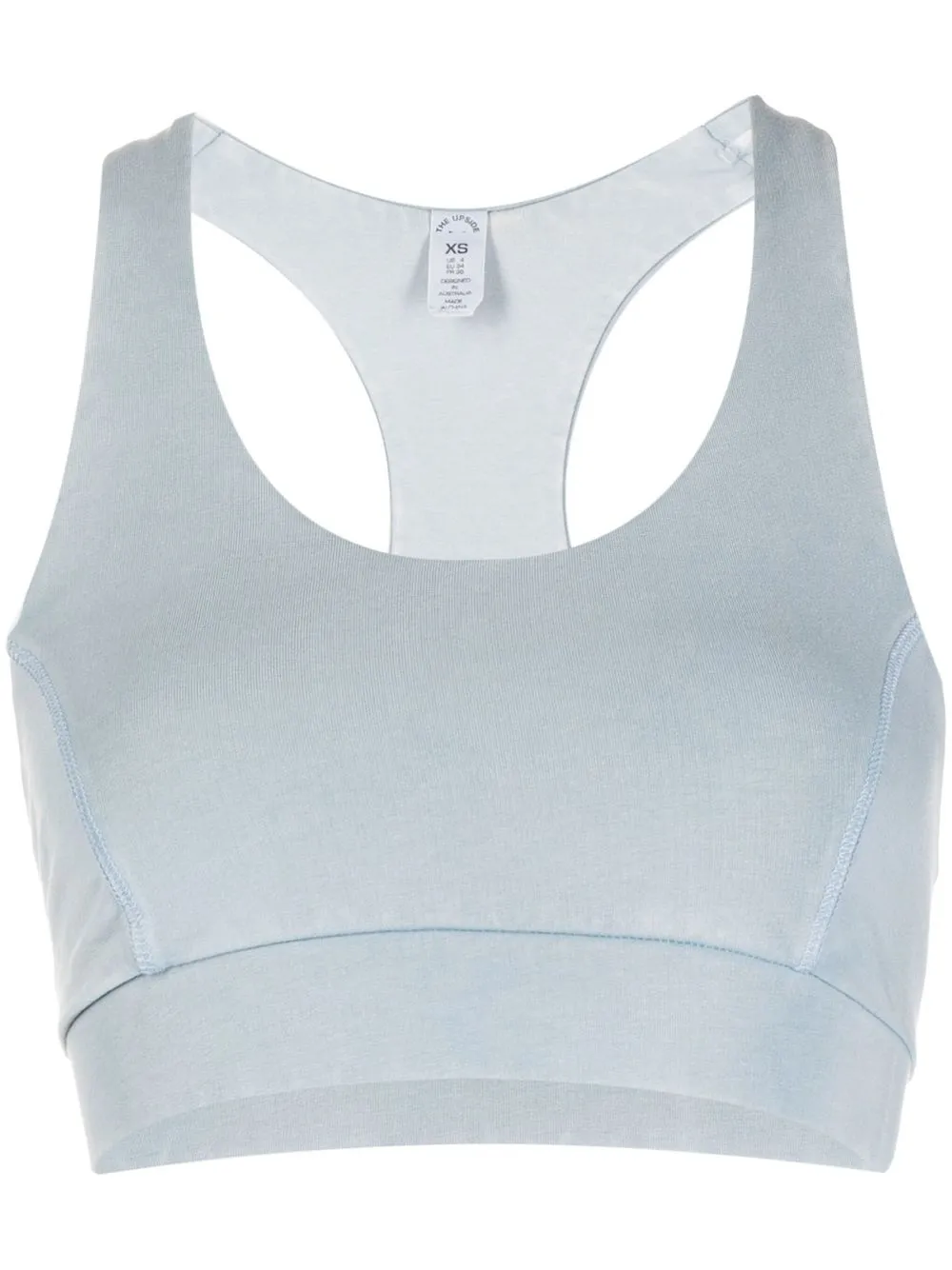 

The Upside brasier de yoga Anna con barra en T - Azul