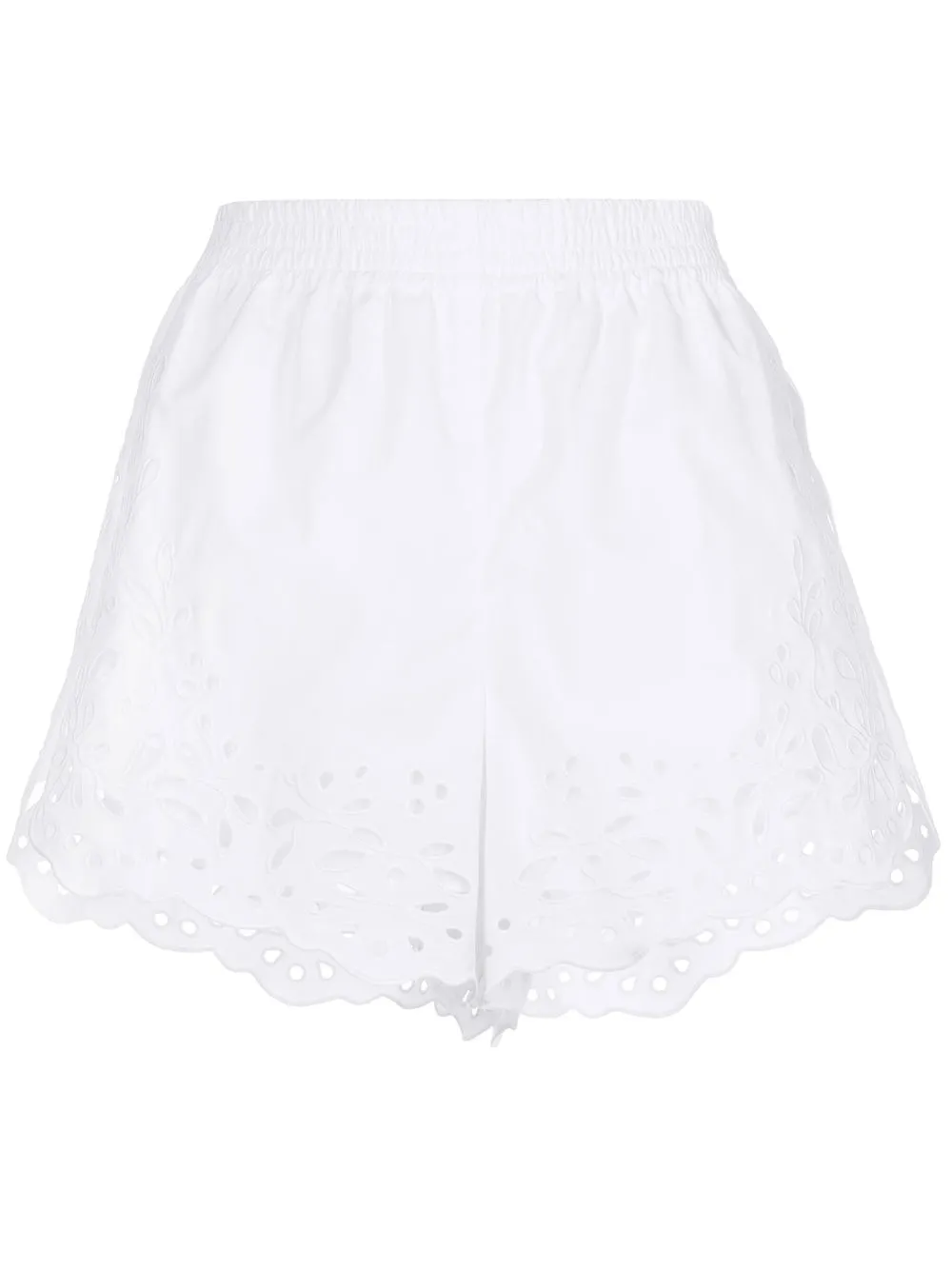 

Chloé broderie anglaise mini shorts - White