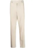 James Perse high-rise straight-leg trousers - Neutrals