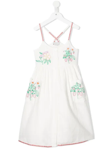Stella McCartney Kids embroidered-design dress