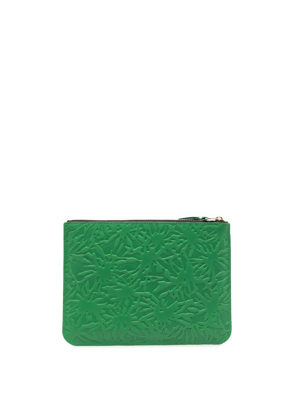 Image 2 of Comme Des Garçons Wallet embossed zip-up wallet