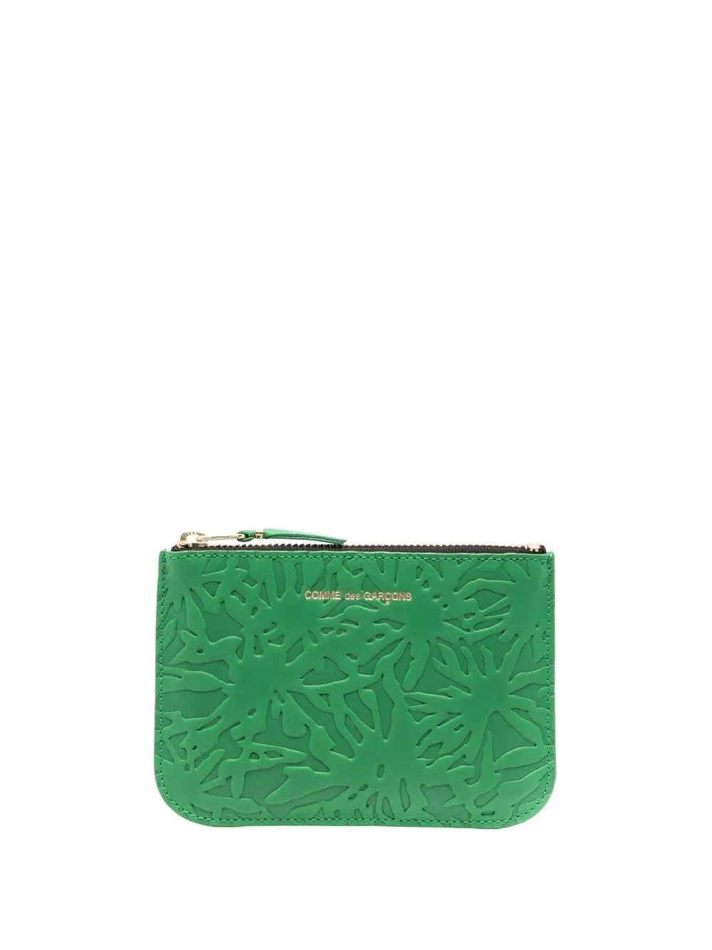 

Comme Des Garçons Wallet cartera con motivo del logo - Verde