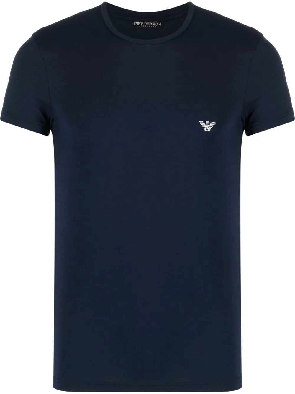 

Emporio Armani logo-print T-shirt - Blue