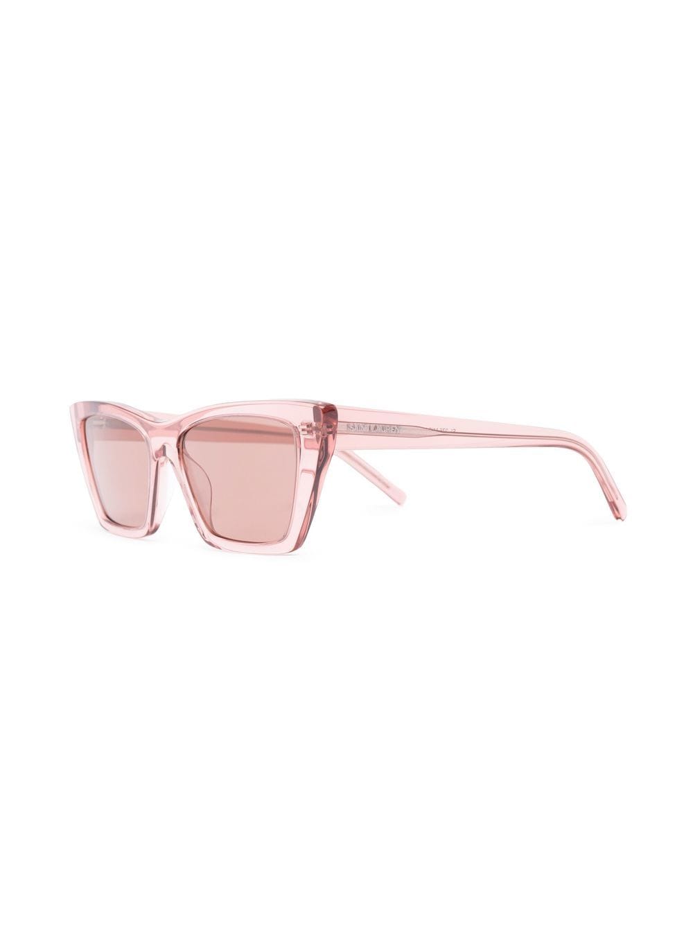Saint Laurent SL276 Mica zonnebril met cat-eye montuur - Roze