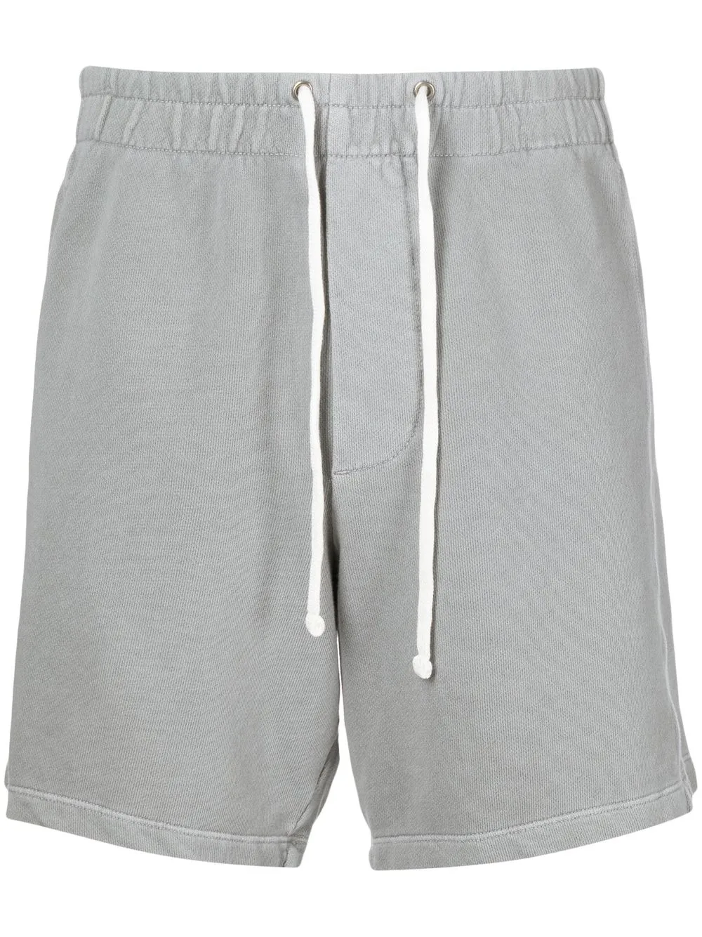 

James Perse shorts Terry con cordón en la pretina - Gris