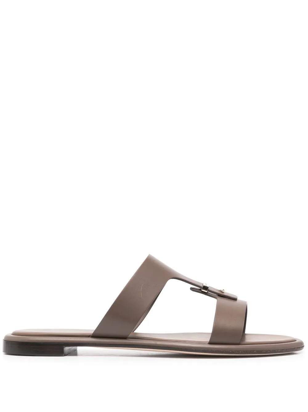 logo open-toe sandals