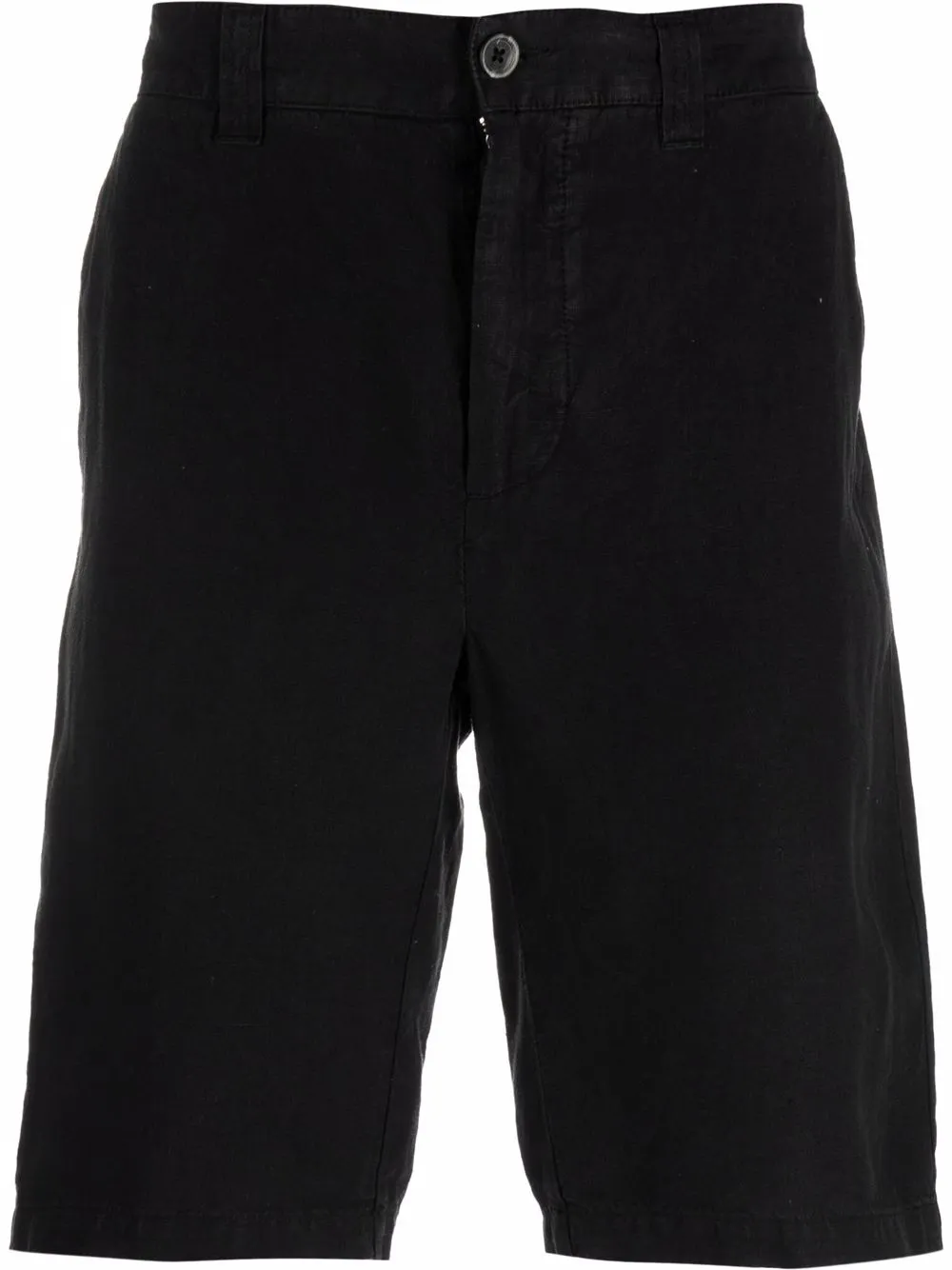 

120% Lino shorts chino slim - Negro