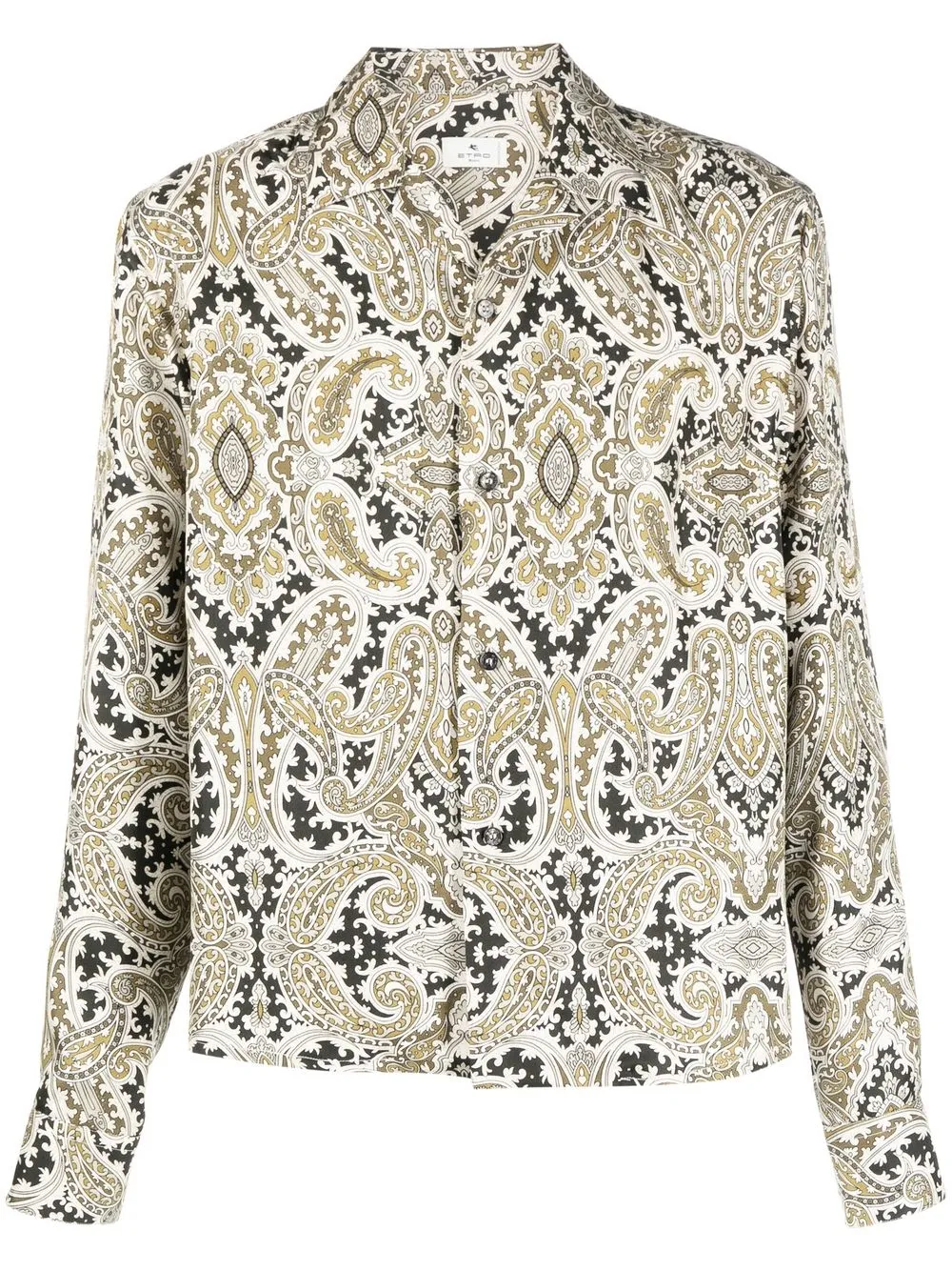 

ETRO paisley-print silk shirt - Neutrals