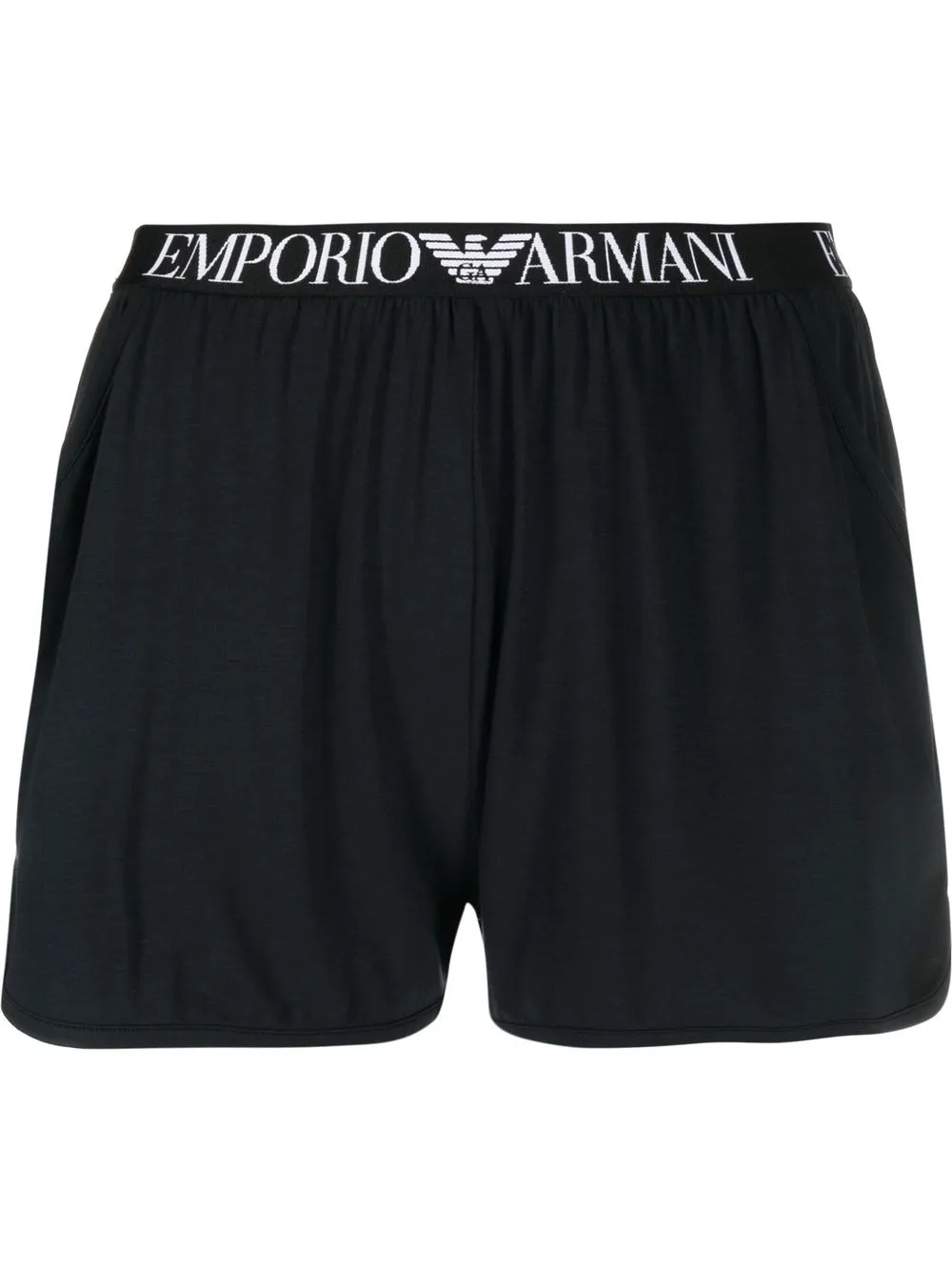 

Emporio Armani bóxer con logo en la pretina - Negro