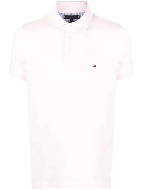 Tommy Hilfiger embroidered-logo polo shirt