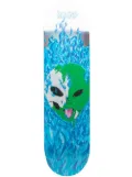 Ripndip Alien In Heck skate deck - Blue