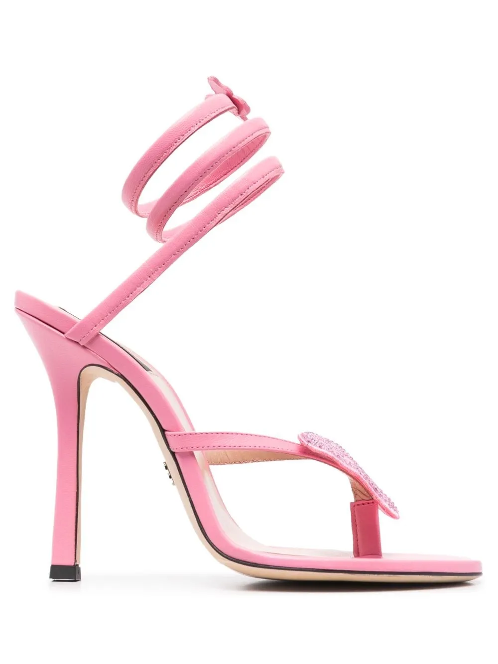 

Blumarine sandalias con puntera abierta - Rosado