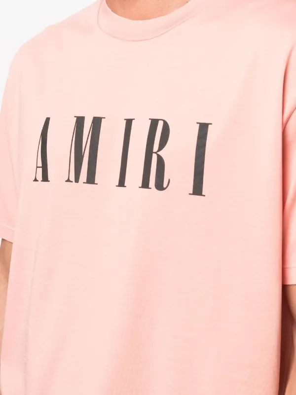 AMIRI logo-print Cotton T-shirt - Farfetch