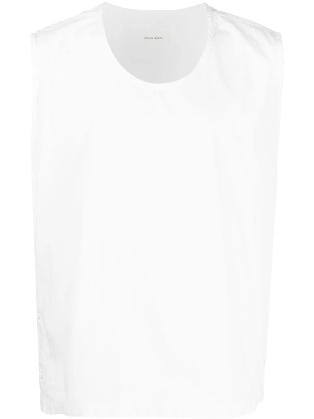 Craig Green Sleeveless Cotton T-shirt - Farfetch