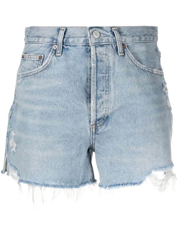 AGOLDE Dee Denim Shorts - Farfetch
