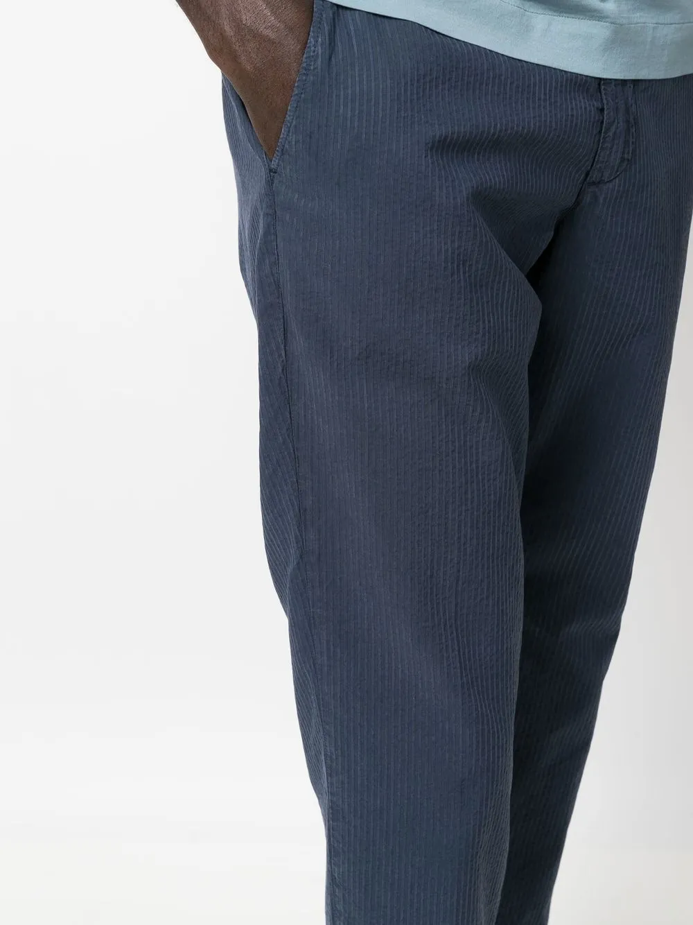 Briglia 1949 Mid waist pantalon Blauw