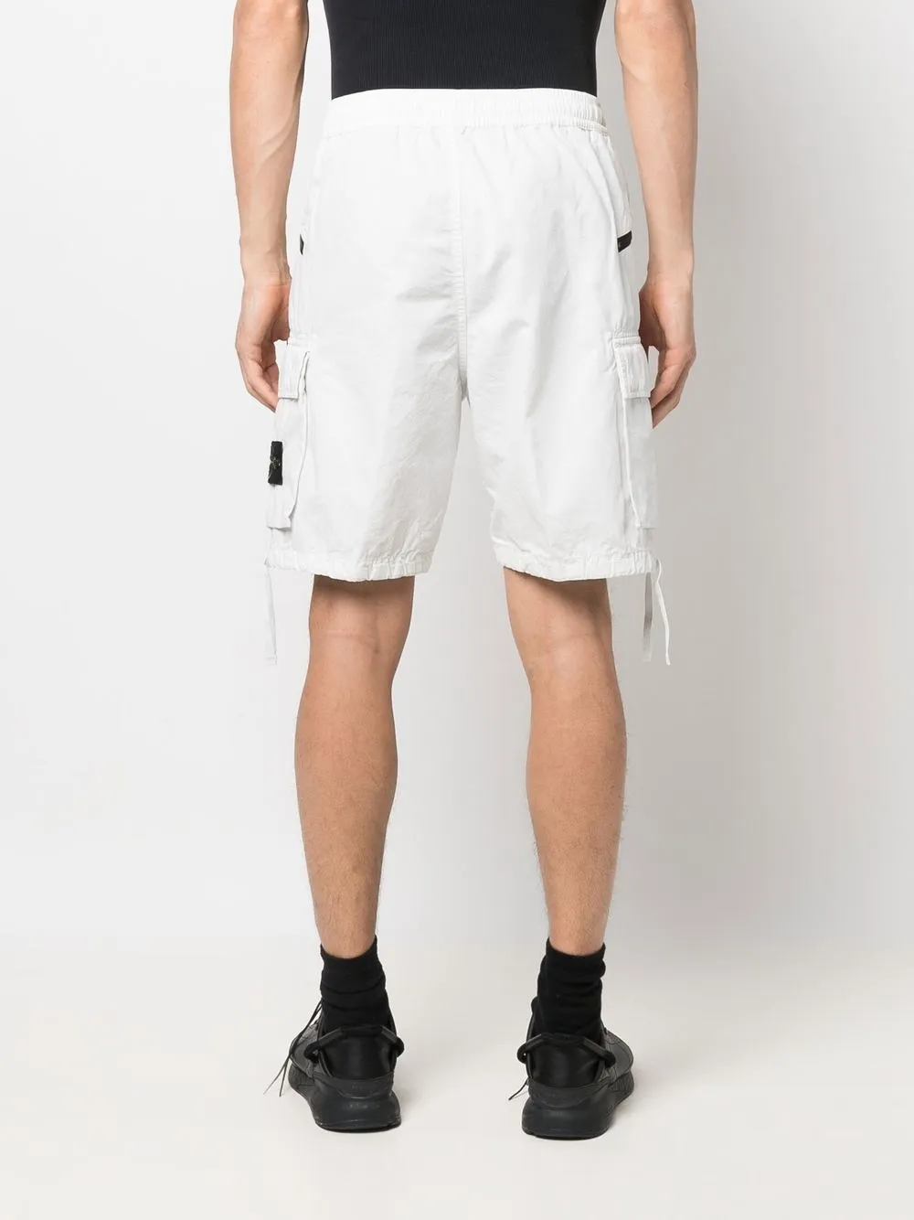 STONE ISLAND COMPASS 图案百慕大短裤
