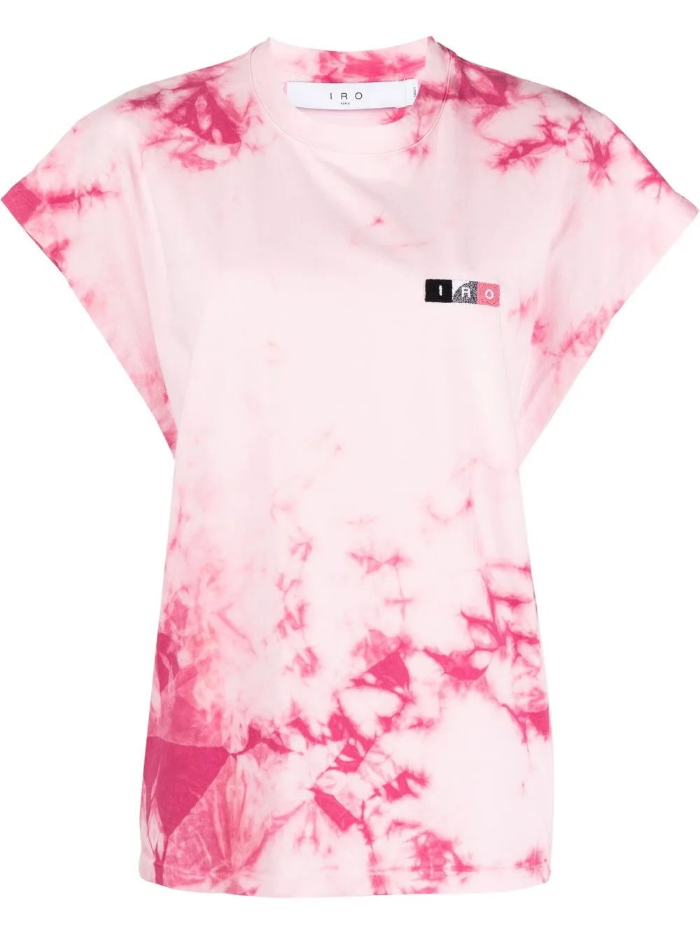 

IRO playera con logo bordado - Rosado