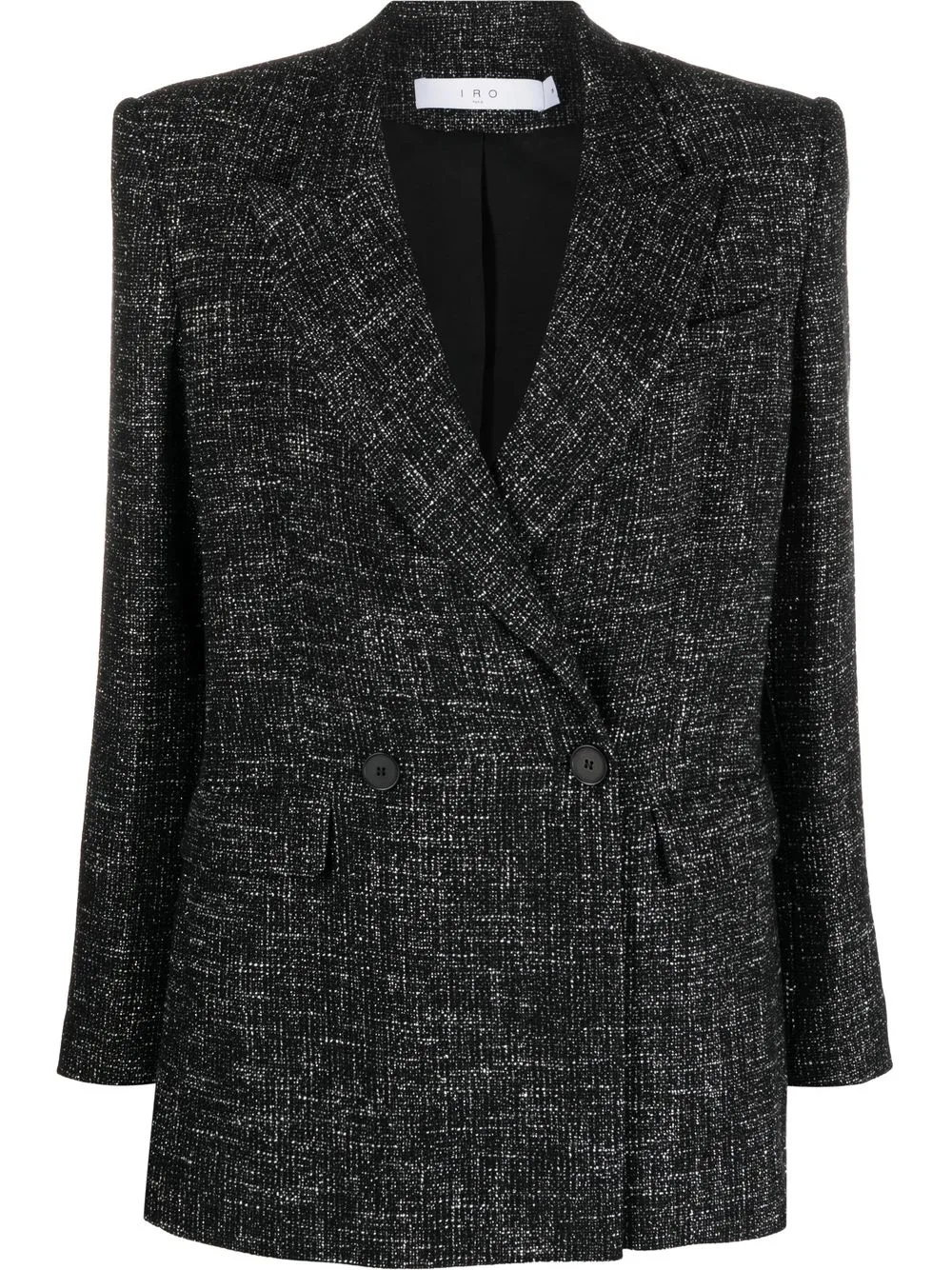 

IRO blazer con doble botonadura - Negro
