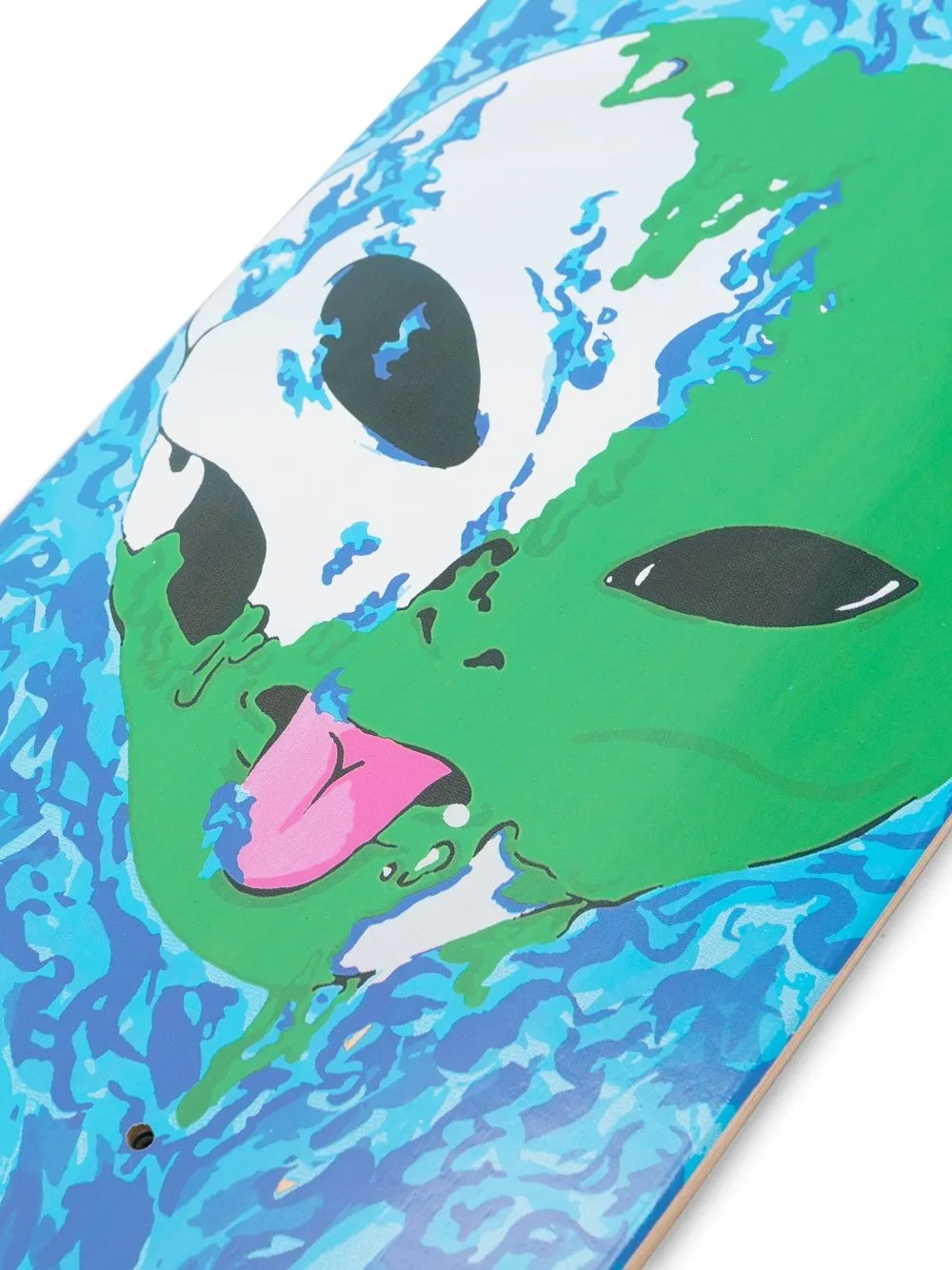 Ripndip Alien In Heck Skate Board In Blue