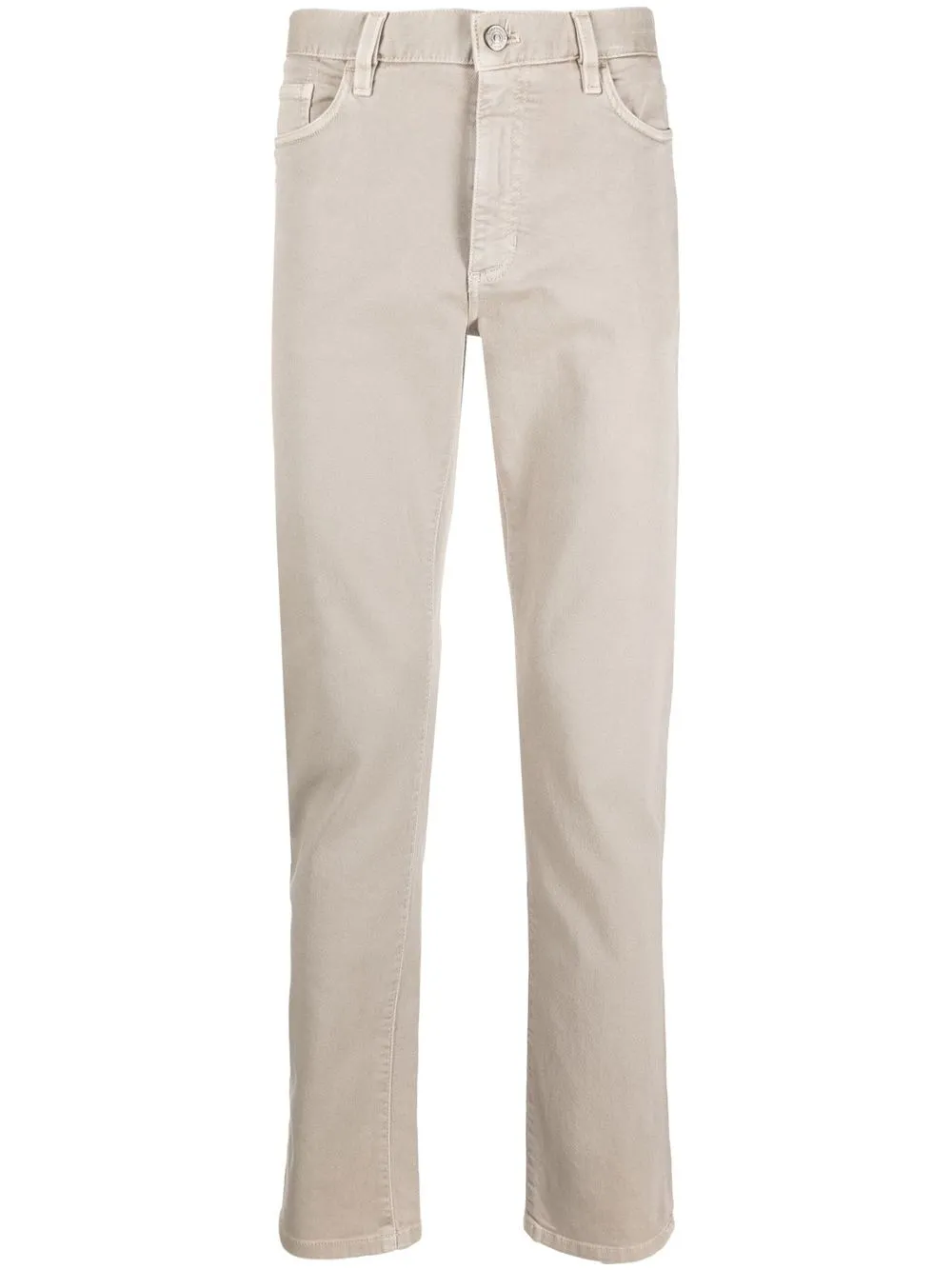 

Zegna low-rise slim-fit jeans - Neutrals