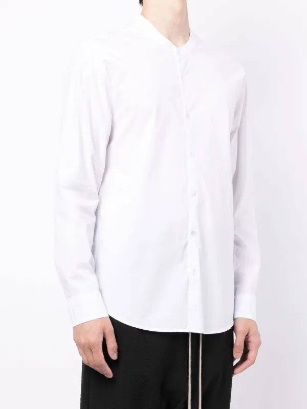 James Perse band-collar Detail Shirt 