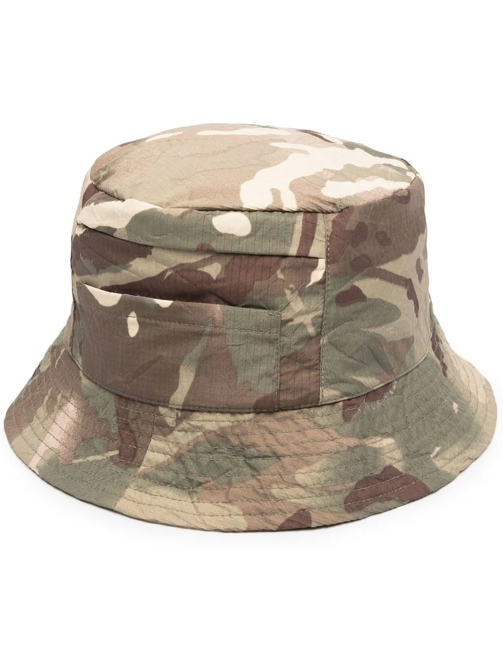 

K-Way R&D gorro de pescador con estampado militar - Verde