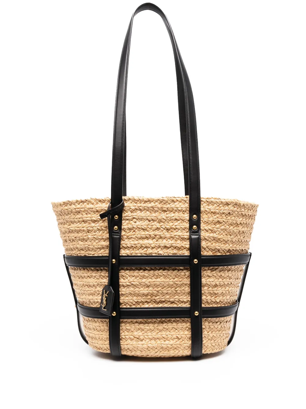 Saint Laurent Panier Woven Tote Bag - Farfetch