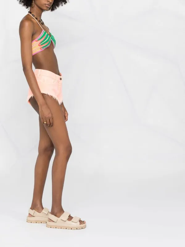 Palm Angels Denim Hot Pants - Farfetch