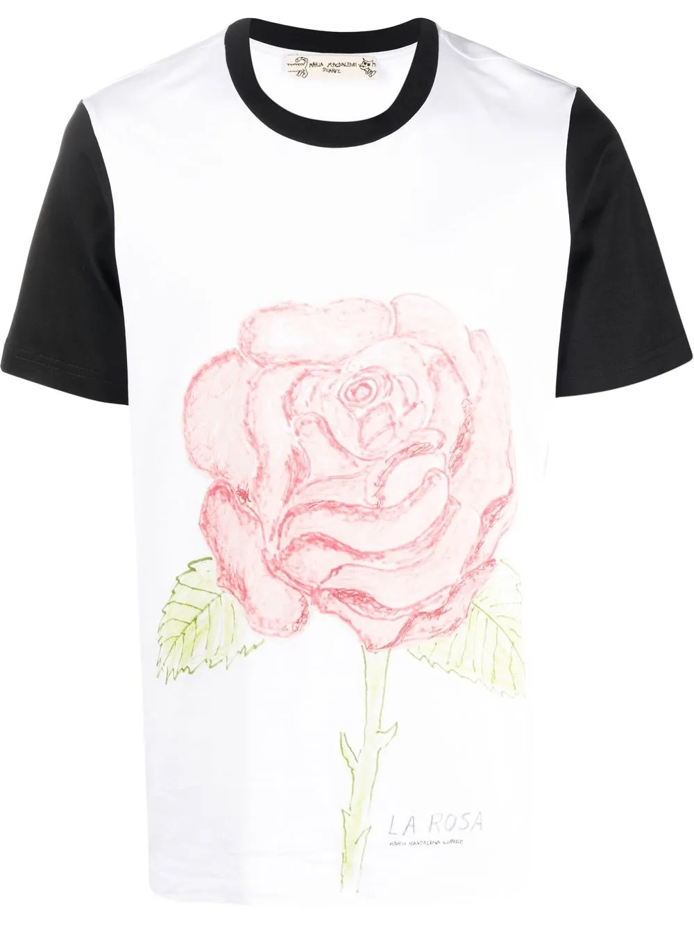 

Marni playera con estampado floral - Blanco