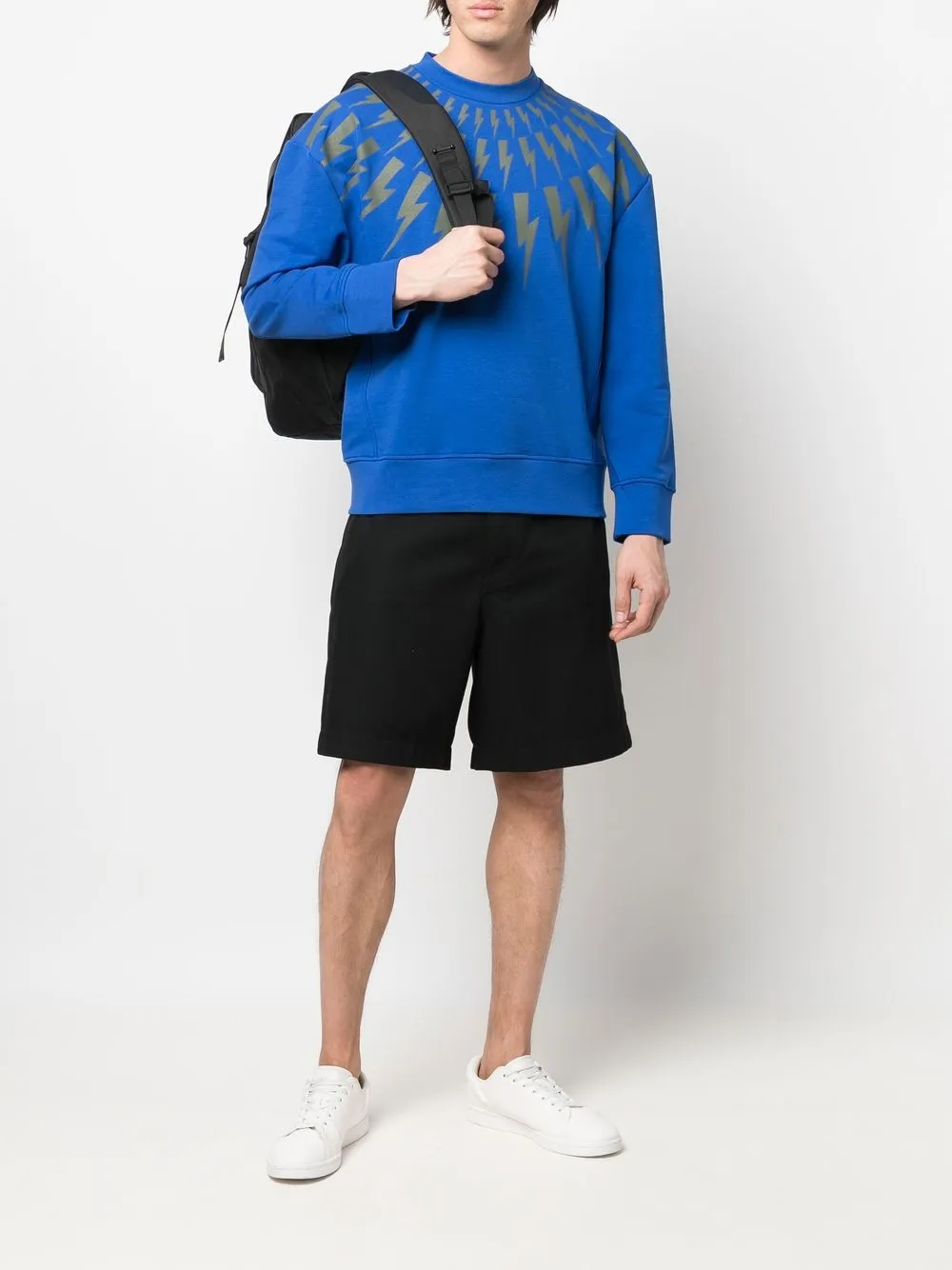 neil barrett 闪电印花卫衣 图 2