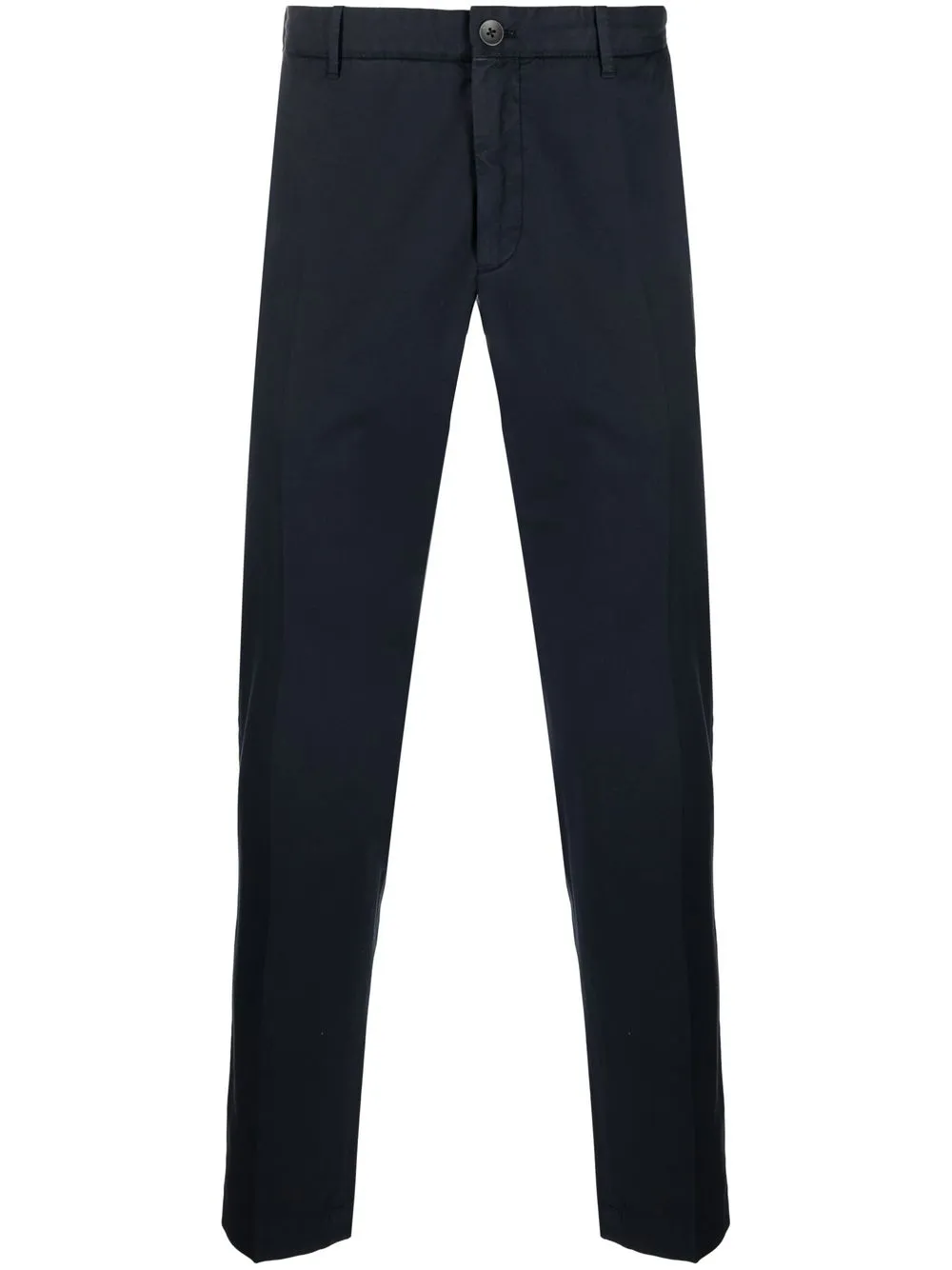 

Incotex mid-rise tapered trousers - Blue