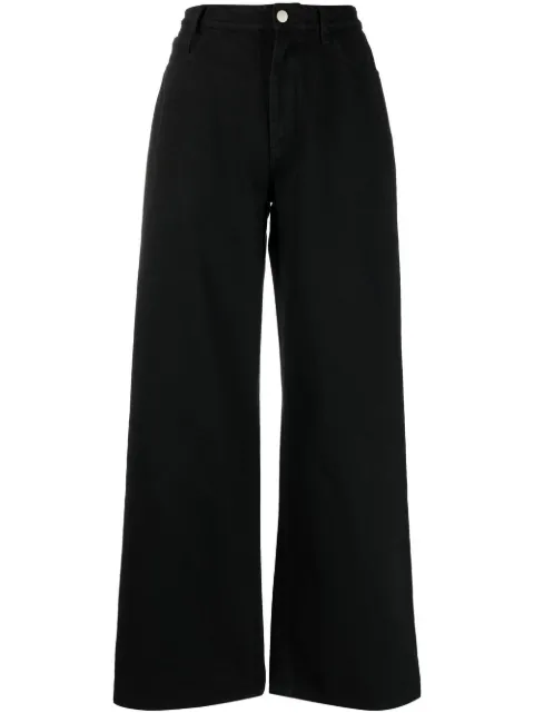 Raf Simons جينز هاي ويست بقصة واسعة