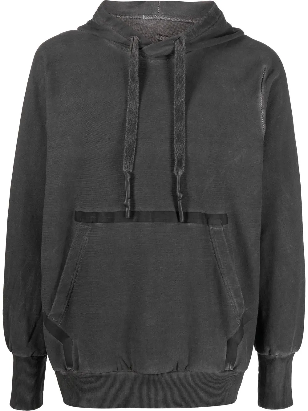 

Isaac Sellam Experience hoodie manga corta con cordones - Gris